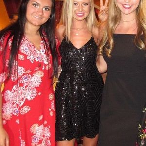 all sequin formal dress